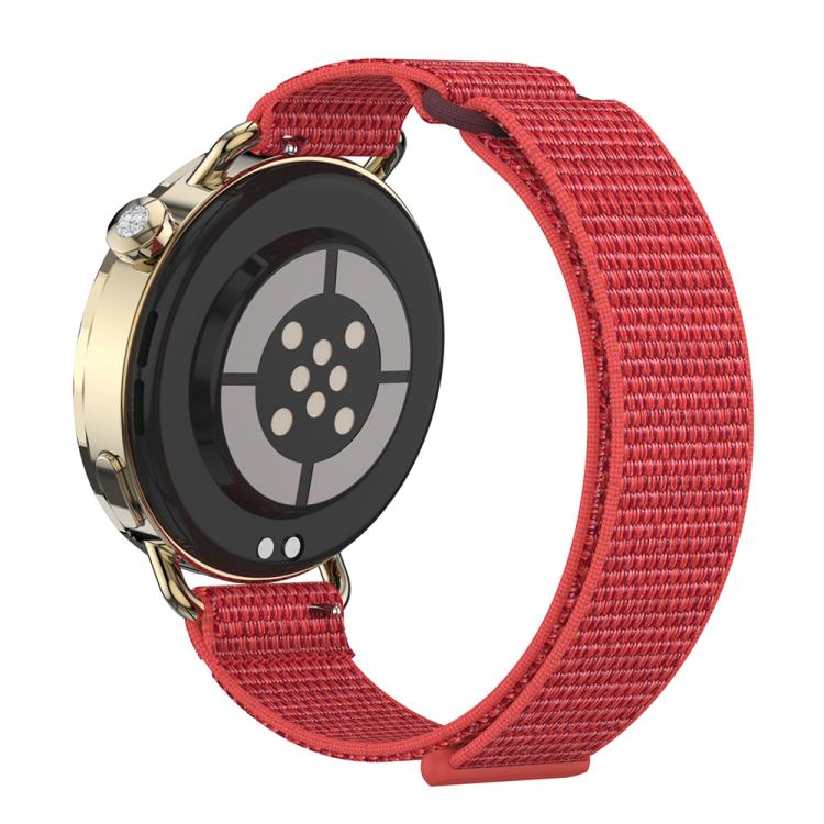 For Xiaomi Watch S4 41mm Quick Release Two Section Braided Nylon Loop Watch Band