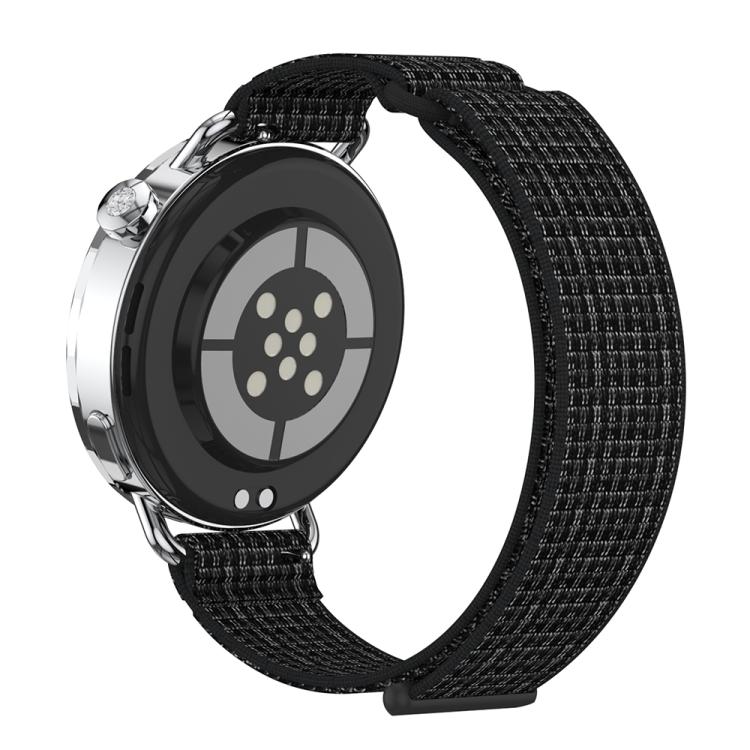 For Xiaomi Watch S4 41mm Quick Release Two Section Braided Nylon Loop Watch Band