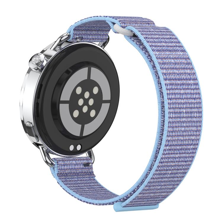 For Xiaomi Watch S4 41mm Quick Release Two Section Braided Nylon Loop Watch Band