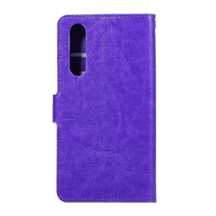 Crazy Horse Texture Horizontal Flip Leather Case with Holder & Card Slots & Wallet & Photo Frame for huawei p30