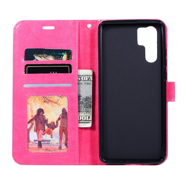 Crazy Horse Texture Horizontal Flip Leather Case with Holder & Card Slots & Wallet & Photo Frame