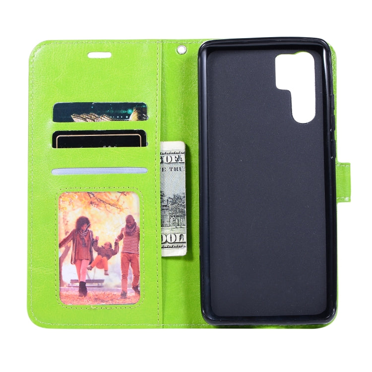 Crazy Horse Texture Horizontal Flip Leather Case with Holder & Card Slots & Wallet & Photo Frame