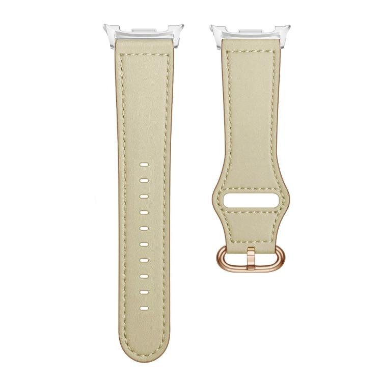 For Samsung Galaxy Watch8 / Watch8 Classic Classic Buckle Genuine Leather Watch Band