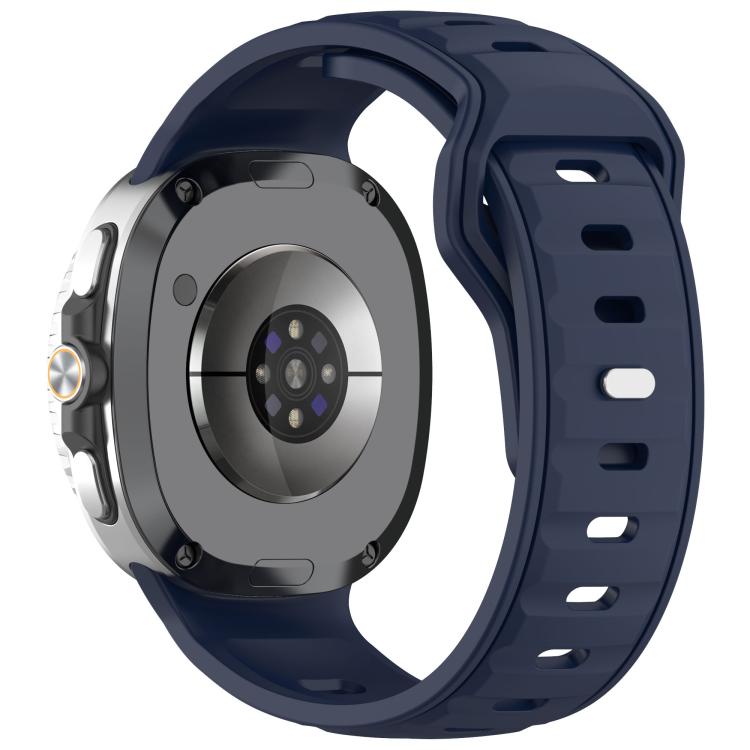 For Samsung Galaxy Watch8 / Watch8 Classic Reverse Buckle Single Color Silicone Watch Band