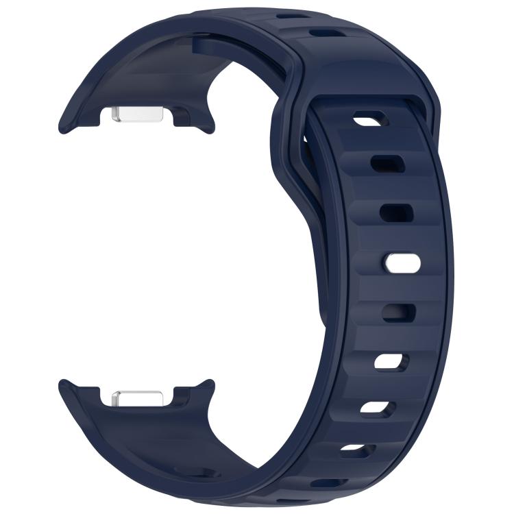 For Samsung Galaxy Watch8 / Watch8 Classic Reverse Buckle Single Color Silicone Watch Band