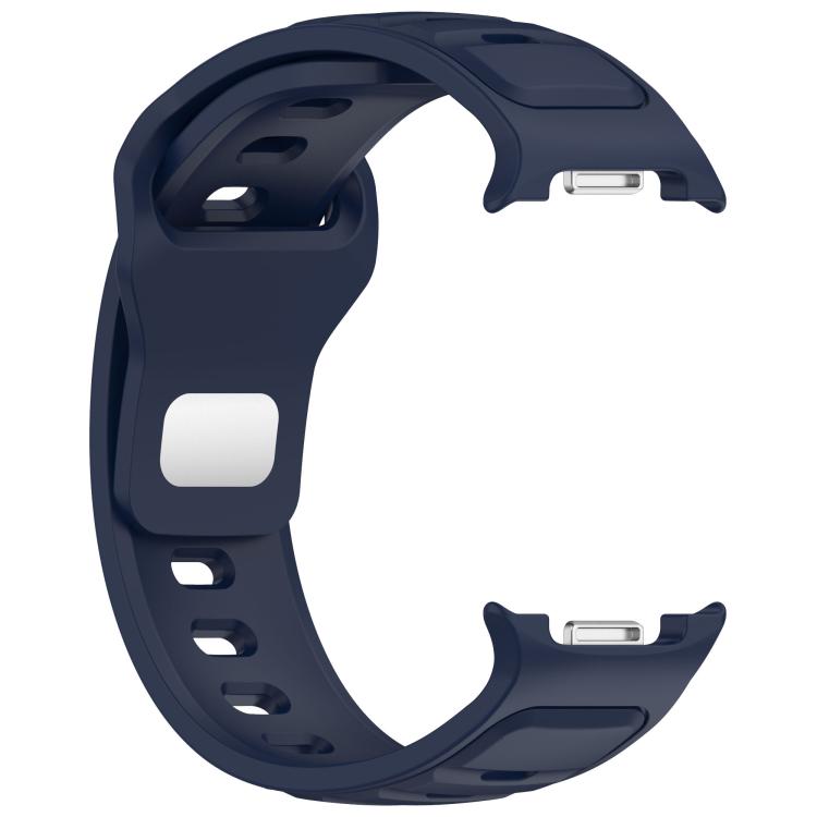 For Samsung Galaxy Watch8 / Watch8 Classic Reverse Buckle Single Color Silicone Watch Band