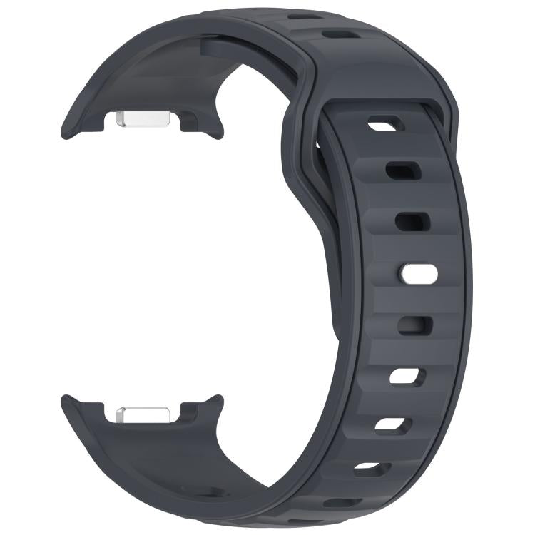 For Samsung Galaxy Watch8 / Watch8 Classic Reverse Buckle Single Color Silicone Watch Band