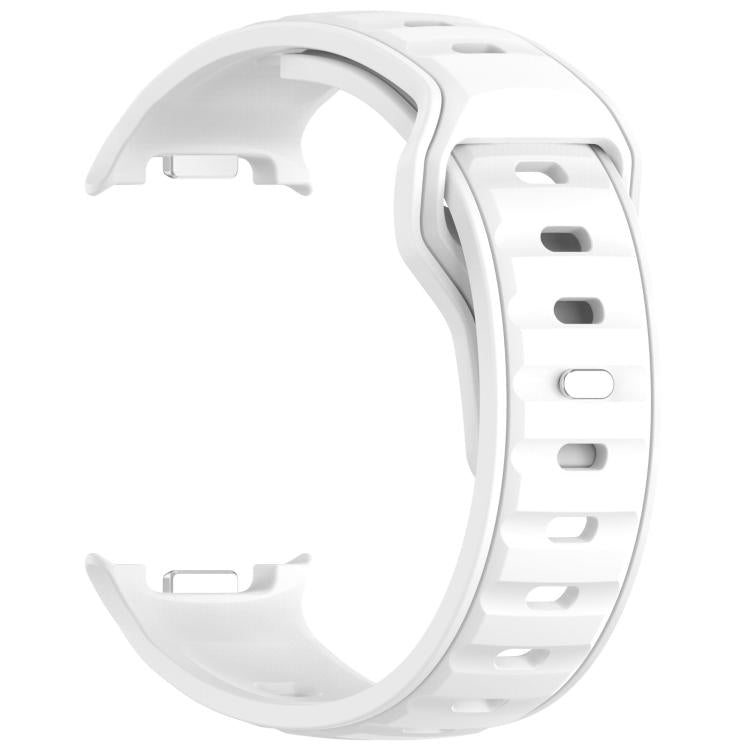 For Samsung Galaxy Watch8 / Watch8 Classic Reverse Buckle Single Color Silicone Watch Band