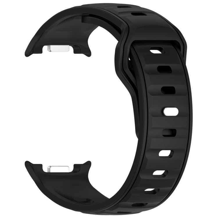 For Samsung Galaxy Watch8 / Watch8 Classic Reverse Buckle Single Color Silicone Watch Band
