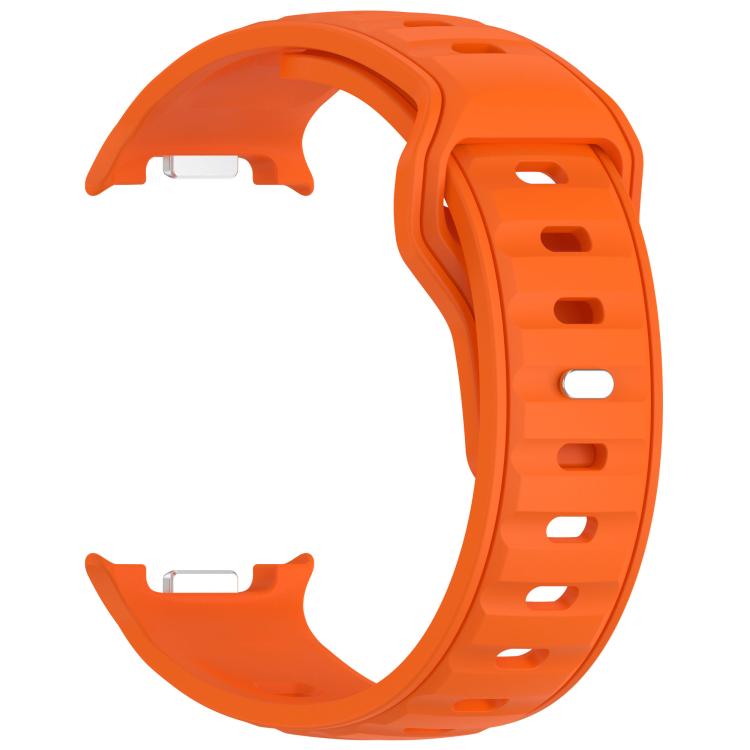 For Samsung Galaxy Watch8 / Watch8 Classic Reverse Buckle Single Color Silicone Watch Band