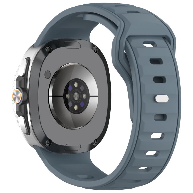 For Samsung Galaxy Watch8 / Watch8 Classic Reverse Buckle Single Color Silicone Watch Band