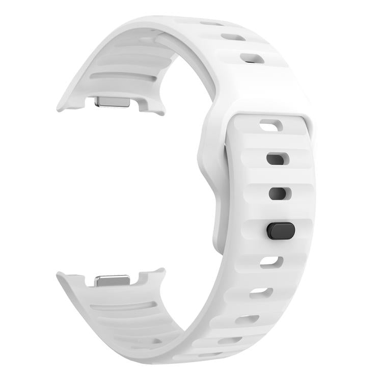 For Samsung Galaxy Watch8 / Watch8 Classic Wave Reverse Buckle Silicone Watch Band