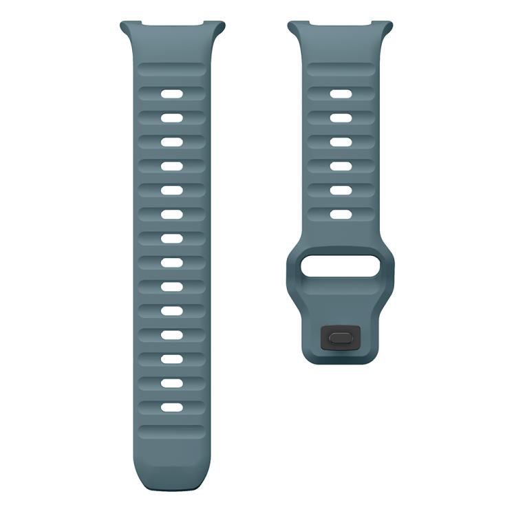 For Samsung Galaxy Watch8 / Watch8 Classic Wave Reverse Buckle Silicone Watch Band