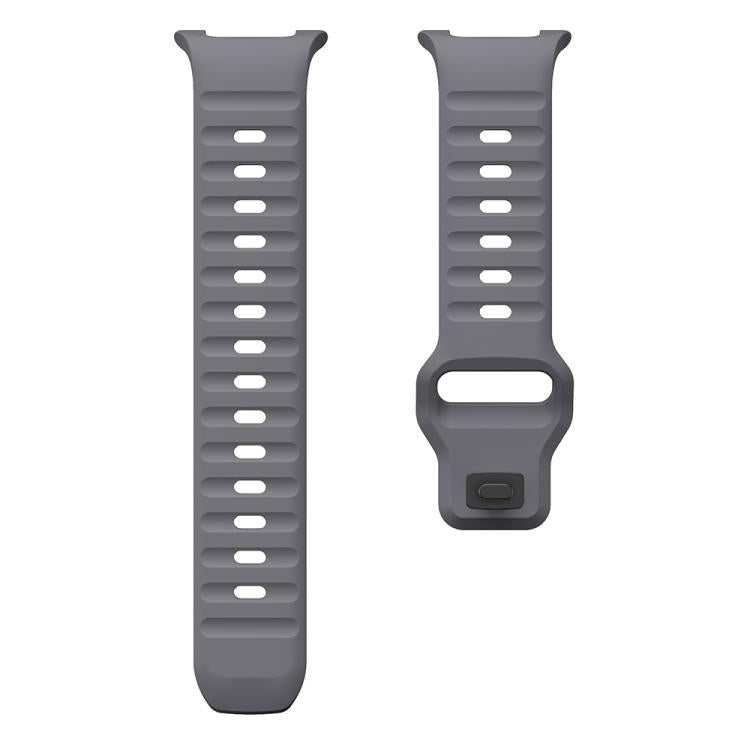 For Samsung Galaxy Watch8 / Watch8 Classic Wave Reverse Buckle Silicone Watch Band