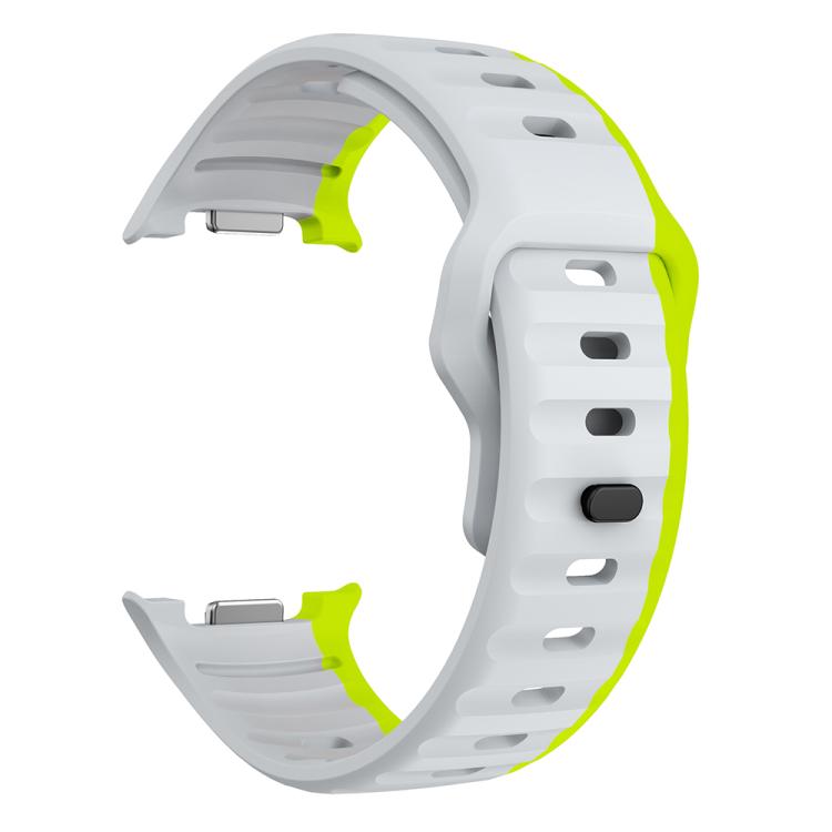 For Samsung Galaxy Watch8 / Watch8 Classic Wave Reverse Buckle Silicone Watch Band