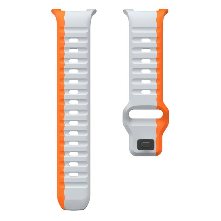 For Samsung Galaxy Watch8 / Watch8 Classic Wave Reverse Buckle Silicone Watch Band