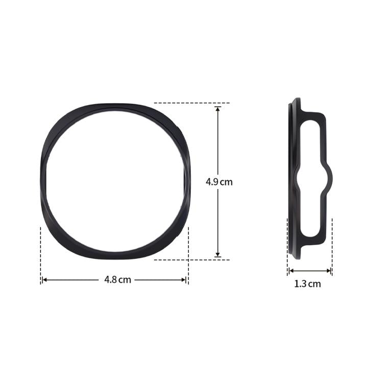 For Samsung Galaxy Watch8 Classic 46mm ENKAY Hat-Prince  2 in 1 Solid Color PC Watch Cover with Full Coverage PMMA Soft Film