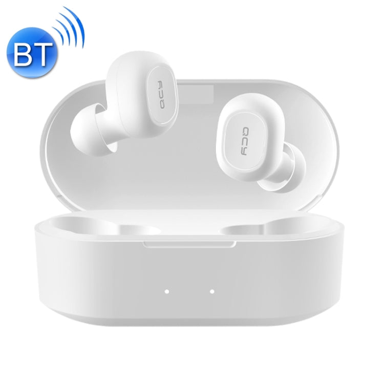 QCY T2C TWS Bluetooth 5.0 Dual Microphone Wireless Sports Earphone with Charging Box