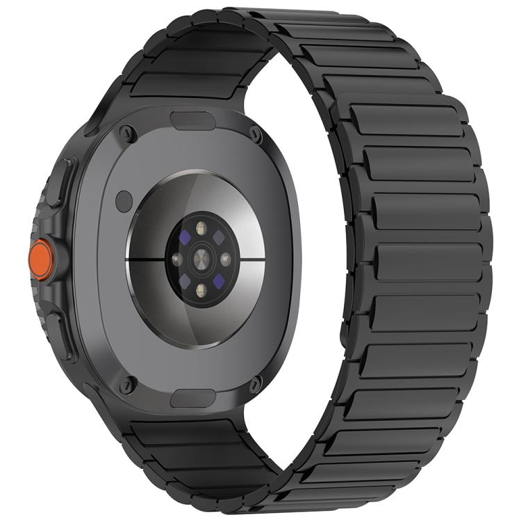 For Samsung Galaxy Watch8 / Watch8 Classic Tri-beads Magnetic Silicone Watch Band