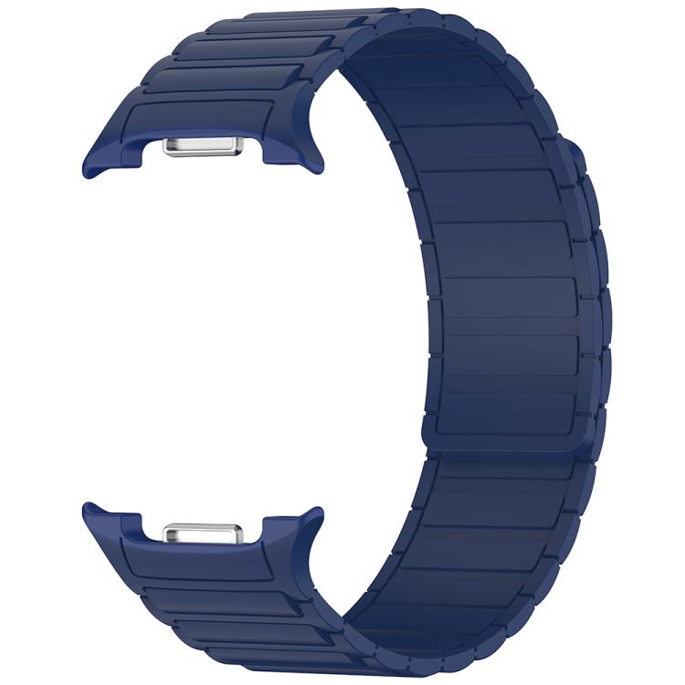 For Samsung Galaxy Watch8 / Watch8 Classic Tri-beads Magnetic Silicone Watch Band