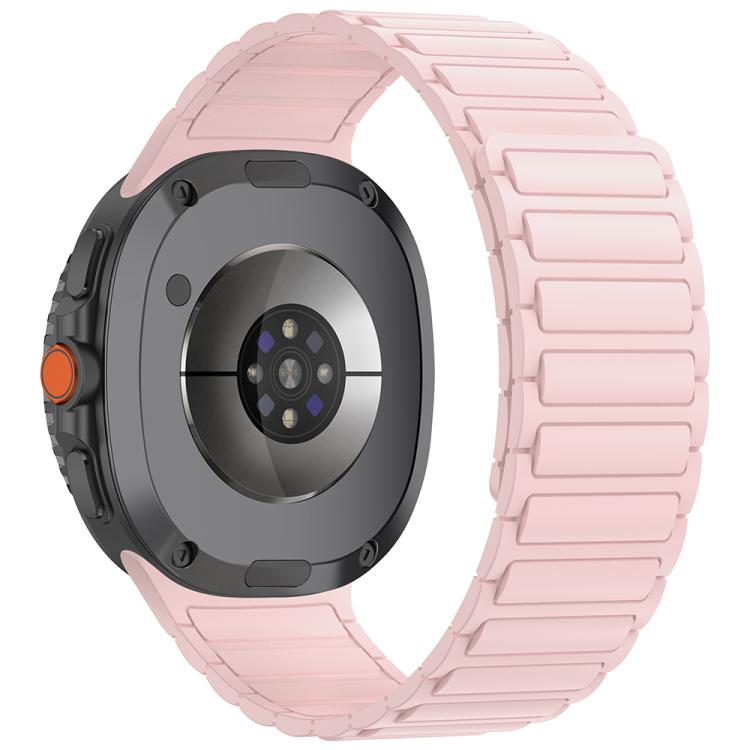 For Samsung Galaxy Watch8 / Watch8 Classic Tri-beads Magnetic Silicone Watch Band