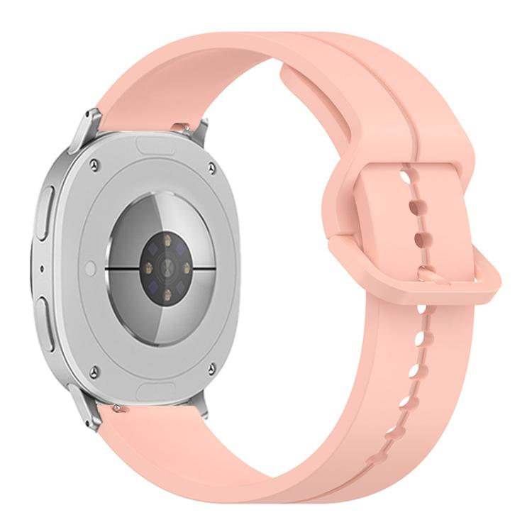 For Samsung Galaxy Watch8 / Watch8 Classic Colorful Buckle Grooved Silicone Watch Band