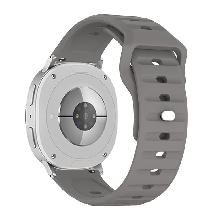 For Samsung Galaxy Watch8 / Watch8 Classic Wave Texture Stud Buckle Silicone Watch Band