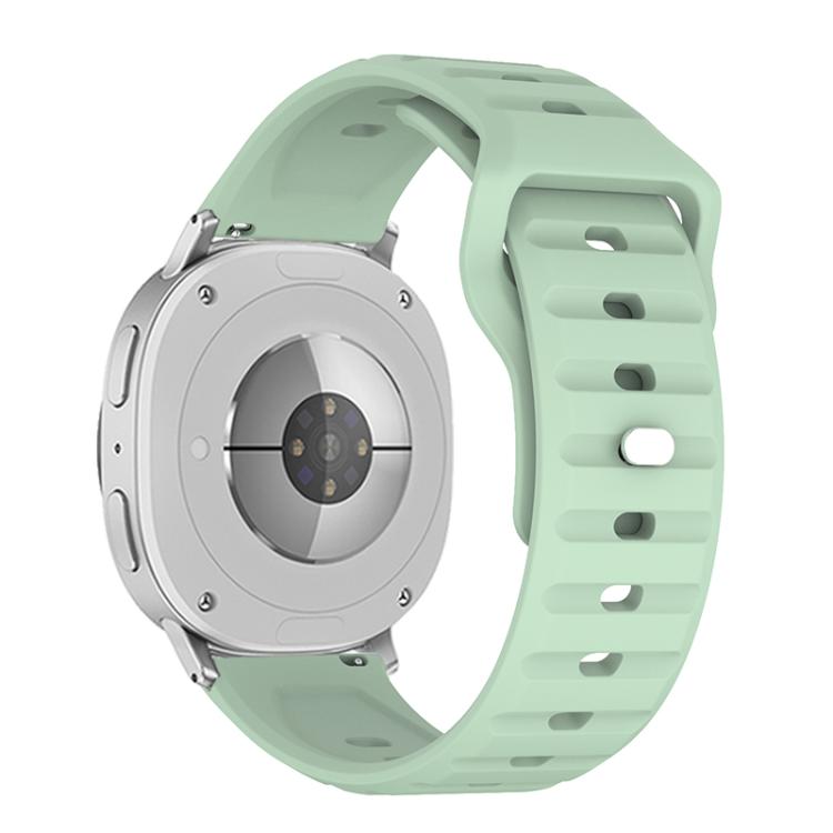 For Samsung Galaxy Watch8 / Watch8 Classic Wave Texture Stud Buckle Silicone Watch Band