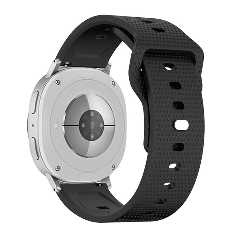 For Samsung Galaxy Watch8 / Watch8 Classic Round Dots Stud Buckle Silicone Watch Band