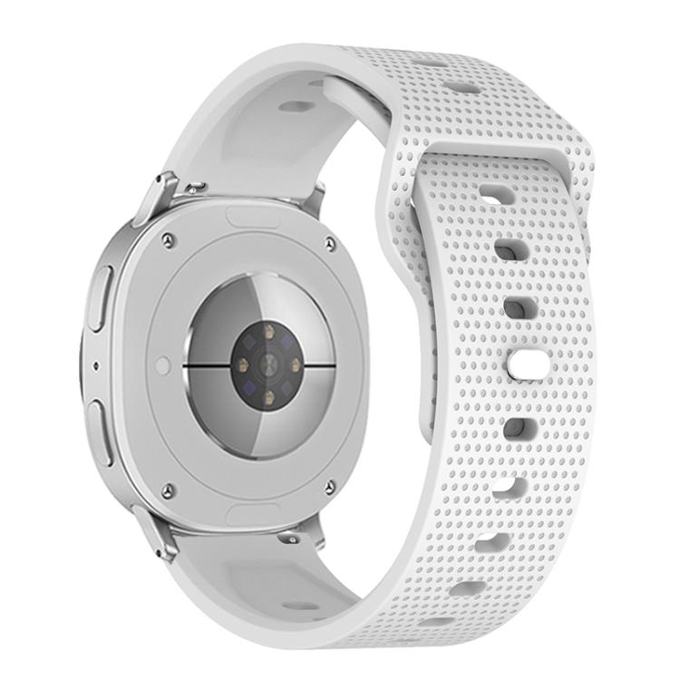 For Samsung Galaxy Watch8 / Watch8 Classic Round Dots Stud Buckle Silicone Watch Band