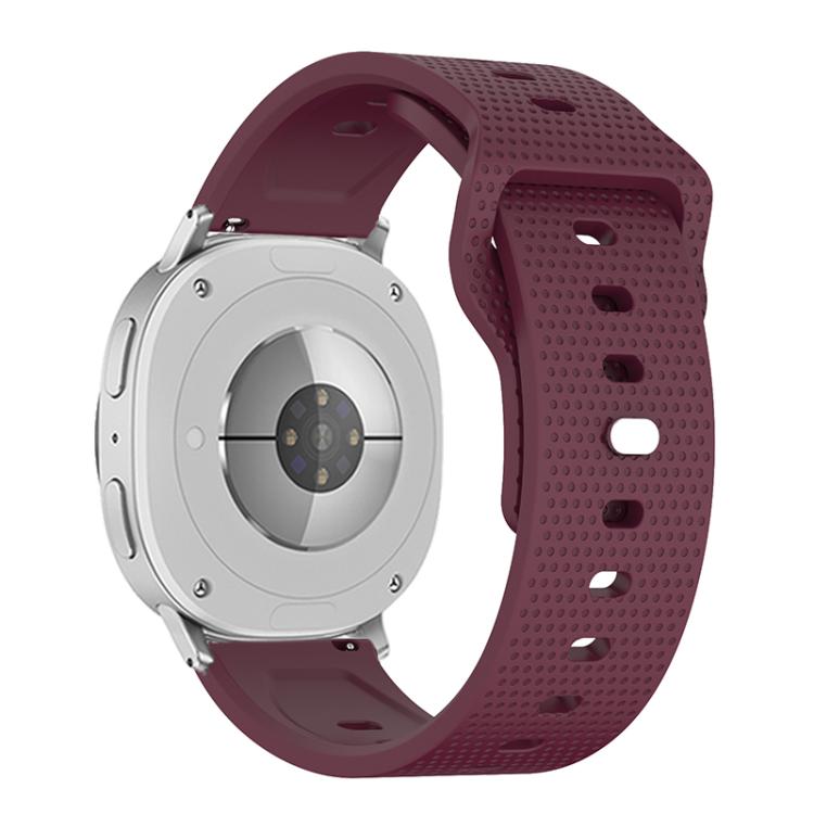 For Samsung Galaxy Watch8 / Watch8 Classic Round Dots Stud Buckle Silicone Watch Band