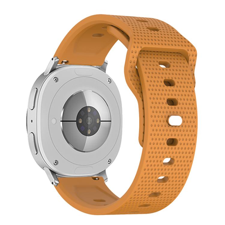 For Samsung Galaxy Watch8 / Watch8 Classic Round Dots Stud Buckle Silicone Watch Band