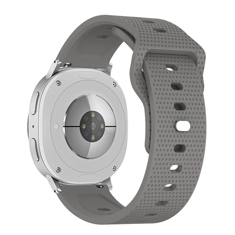 For Samsung Galaxy Watch8 / Watch8 Classic Round Dots Stud Buckle Silicone Watch Band