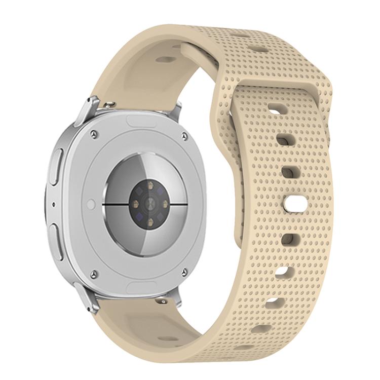 For Samsung Galaxy Watch8 / Watch8 Classic Round Dots Stud Buckle Silicone Watch Band