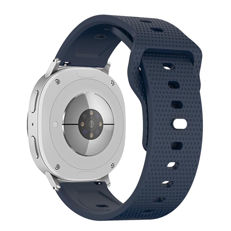 For Samsung Galaxy Watch8 / Watch8 Classic Round Dots Stud Buckle Silicone Watch Band