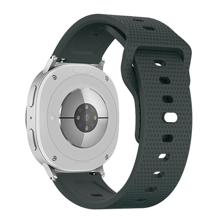 For Samsung Galaxy Watch8 / Watch8 Classic Round Dots Stud Buckle Silicone Watch Band