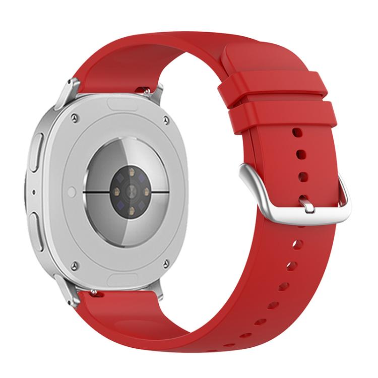 For Samsung Galaxy Watch8 / Watch8 Classic Round Tail Silicone Watch Band