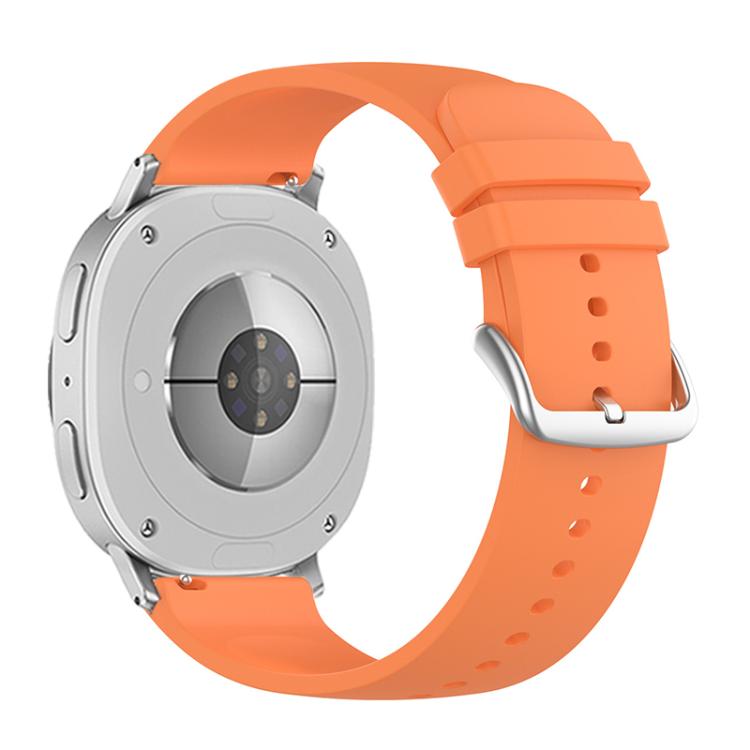 For Samsung Galaxy Watch8 / Watch8 Classic Round Tail Silicone Watch Band