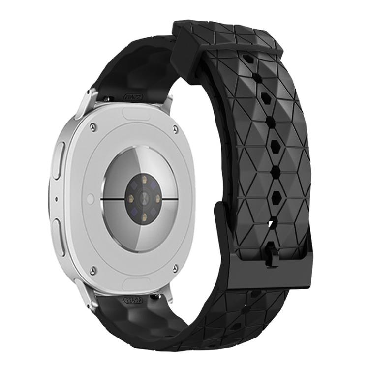 For Samsung Galaxy Watch8 / Watch8 Classic Football Texture Solid Color Silicone Watch Band