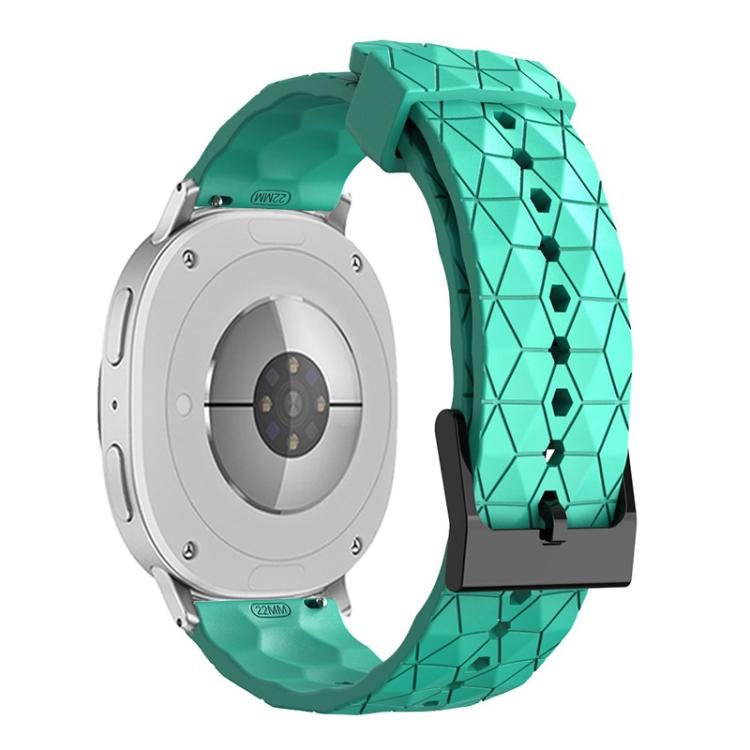 For Samsung Galaxy Watch8 / Watch8 Classic Football Texture Solid Color Silicone Watch Band