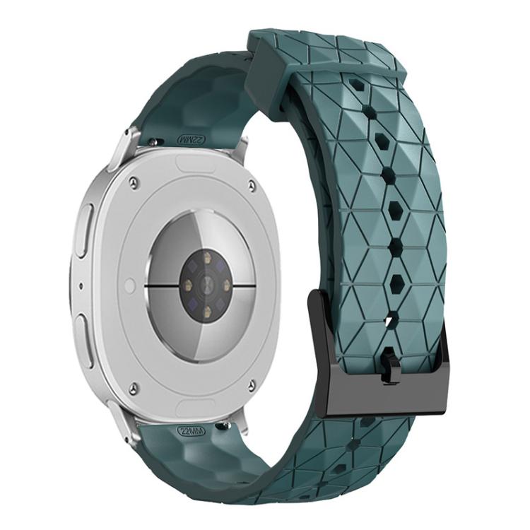 For Samsung Galaxy Watch8 / Watch8 Classic Football Texture Solid Color Silicone Watch Band