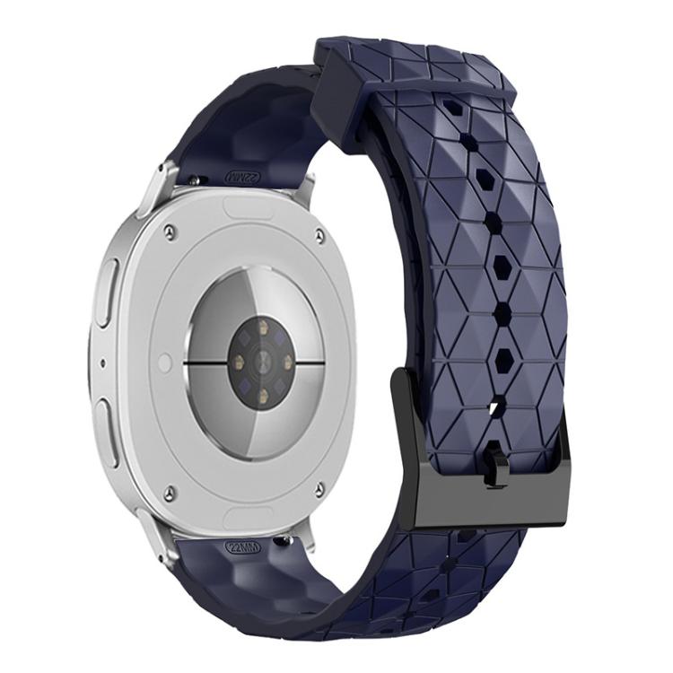 For Samsung Galaxy Watch8 / Watch8 Classic Football Texture Solid Color Silicone Watch Band