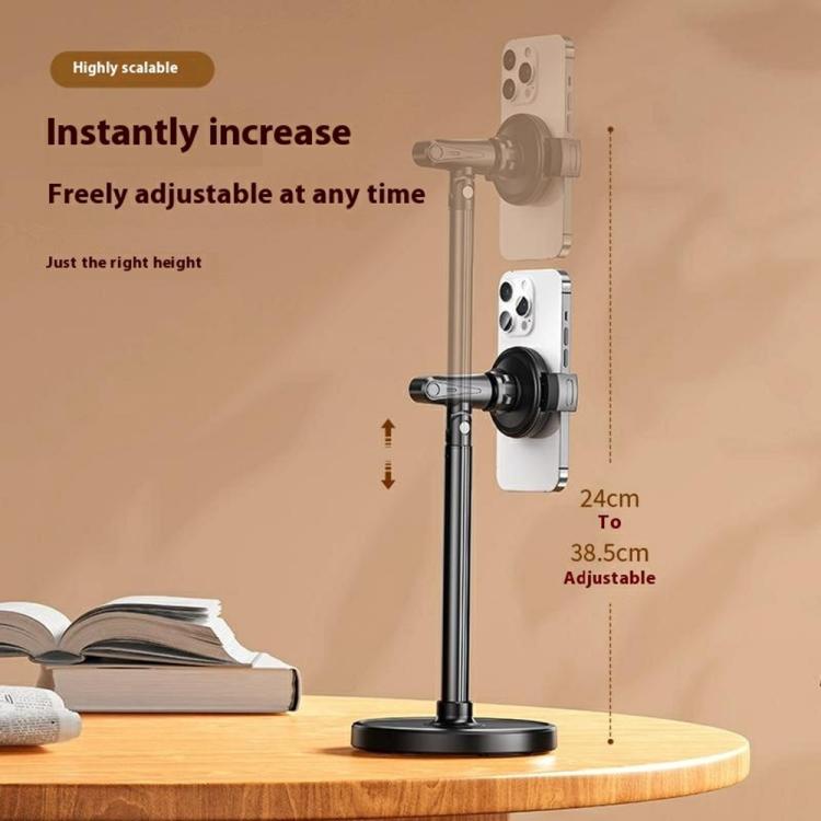 T16 Rotating Adjustable Desktop Phone Holder for Livestream Vlog Recording