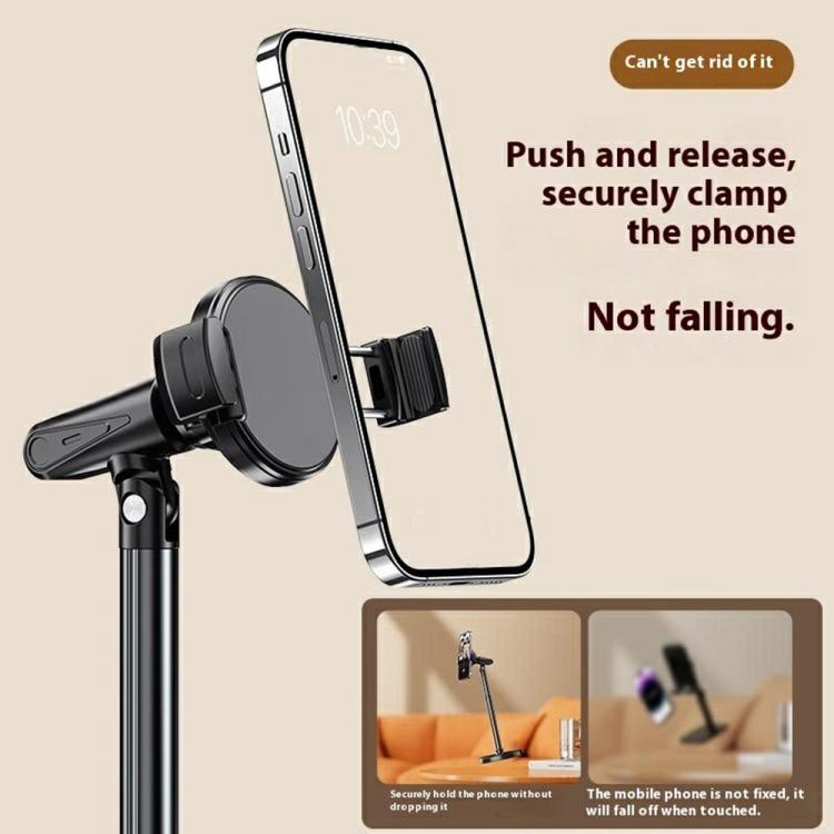 T16 Rotating Adjustable Desktop Phone Holder for Livestream Vlog Recording