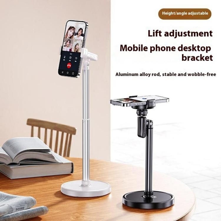 T16 Rotating Adjustable Desktop Phone Holder for Livestream Vlog Recording