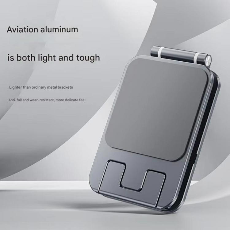 T2 Foldable Adjust Height Aluminum Alloy Desktop Phone Tablet Holder