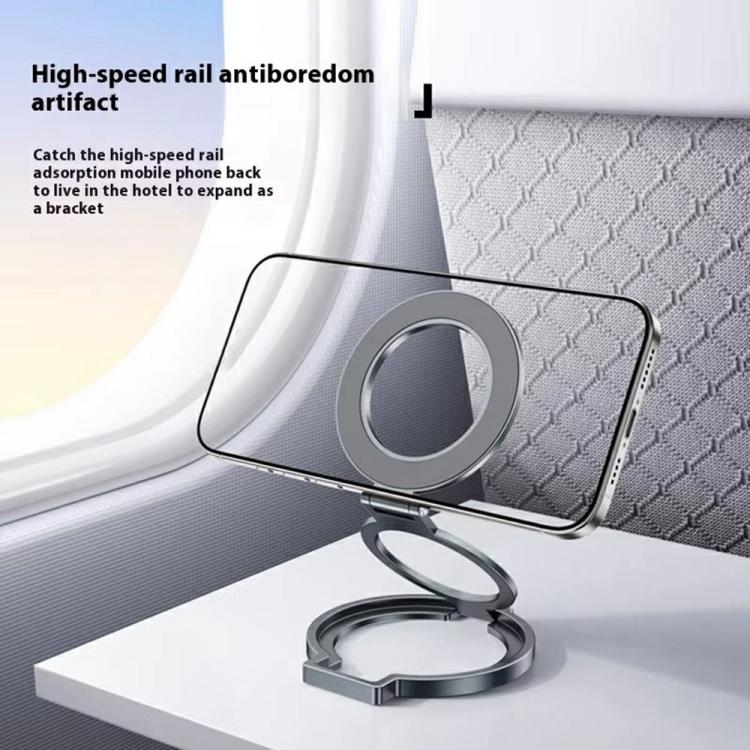 T15 Foldable Magnetic Aluminum Alloy Phone Ring Holder