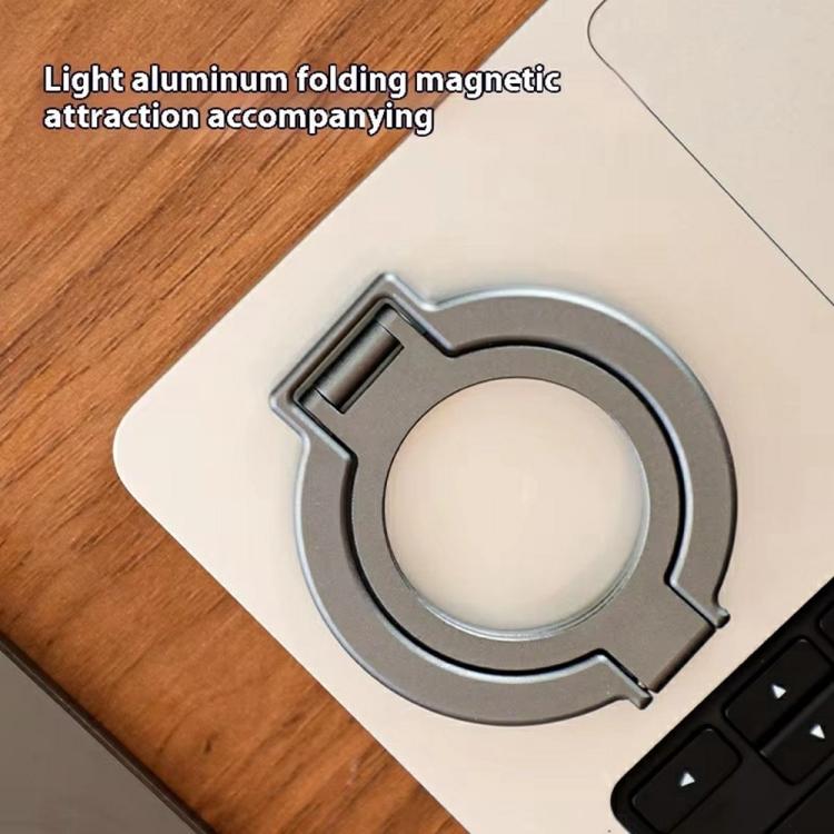 T15 Foldable Magnetic Aluminum Alloy Phone Ring Holder