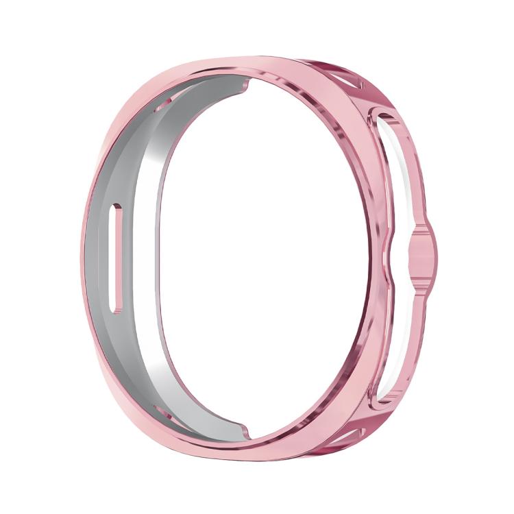 For Samsung Galaxy Watch8 Classic 46mm ENKAY Hat-Prince 2 in 1 Electroplated Soft TPU Cover with Full Coverage PMMA Soft Film