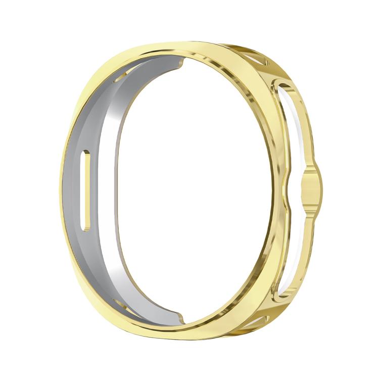 For Samsung Galaxy Watch8 Classic 46mm ENKAY Hat-Prince 2 in 1 Electroplated Soft TPU Cover with Full Coverage PMMA Soft Film